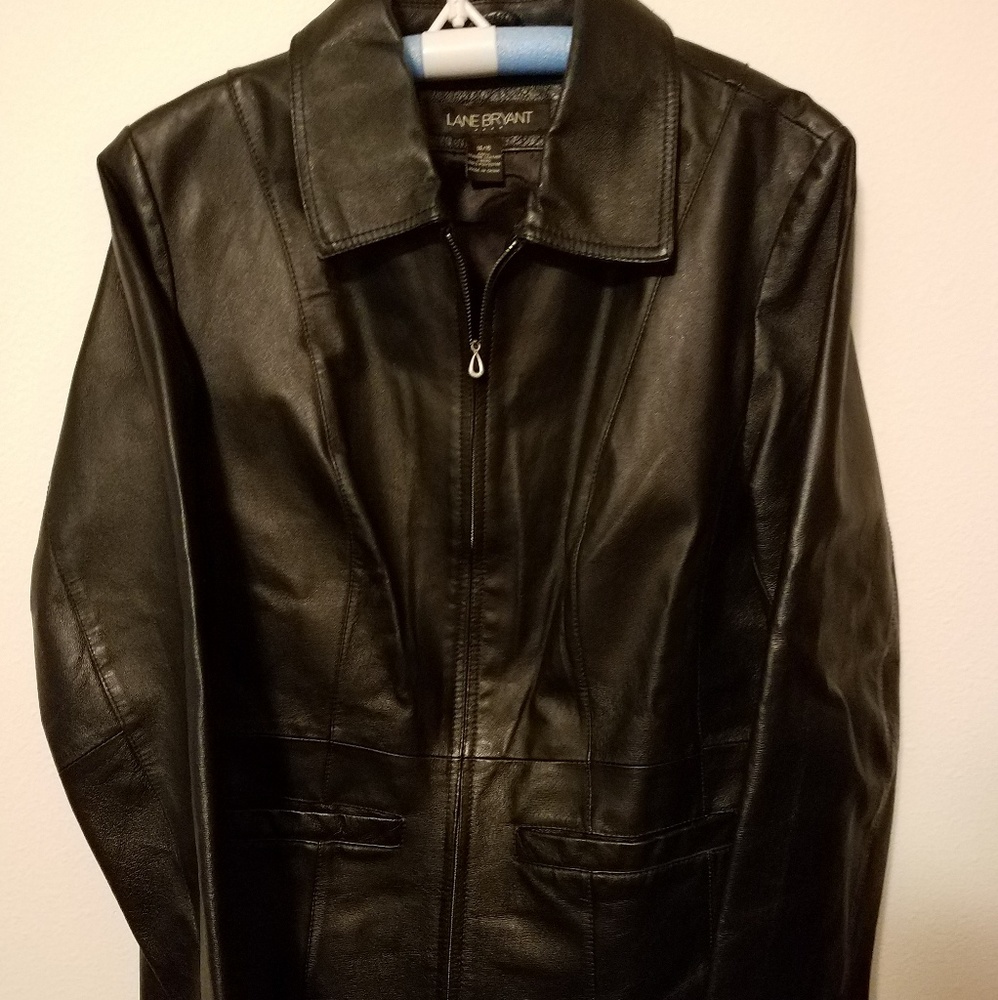 Pristine leather jacket